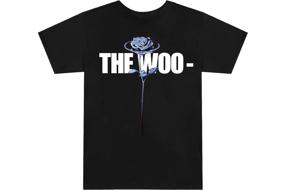 Pop Smoke x Vlone The Woo T-Shirt Black Men's - SS20 - US