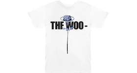 Camiseta Pop Smoke x Vlone The Woo en blanco