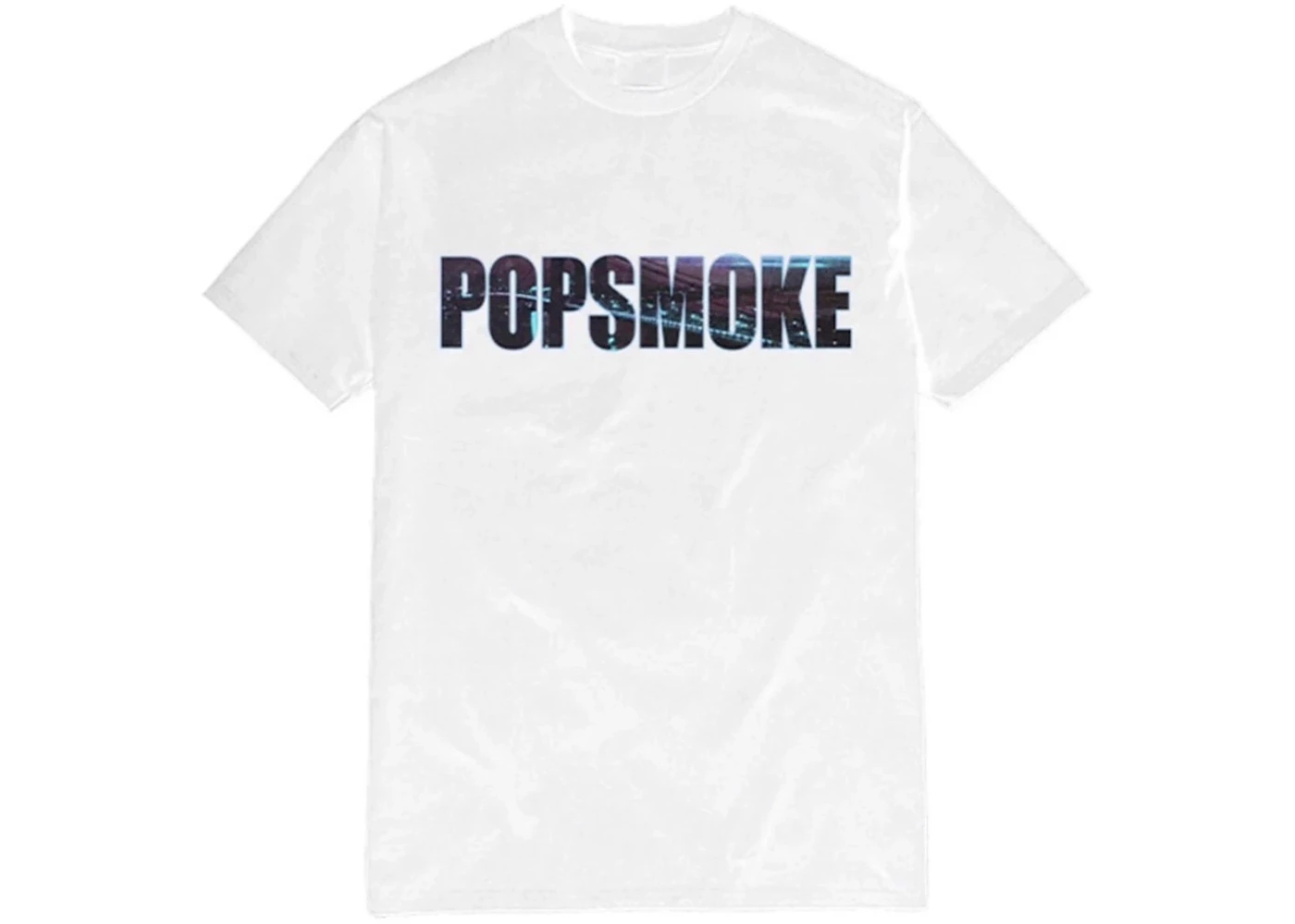 Pop Smoke x Vlone Wraith Tee White Men's - US