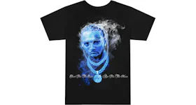 Pop Smoke x Who Decides War Portrait T-Shirt Black