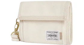 Porter x JJJJound Wallet Off-White