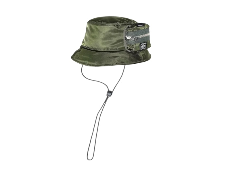 Pre-owned Porter X Toga Pouch Hat In Khaki In Brown