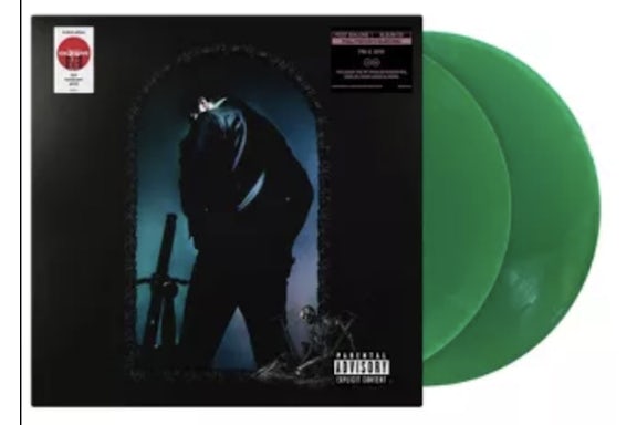 Post Malone Hollywood's Bleeding Target Exklusives 2XLP Vinyl Grün