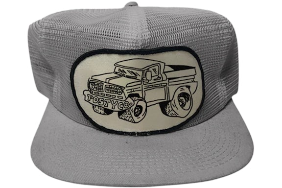 Post Malone Mesh Trucker Hat Grey