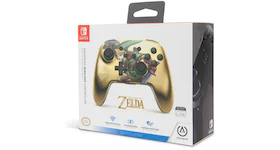 PowerA Nintendo Switch Legends of Zelda Wireless Controller Link Gold