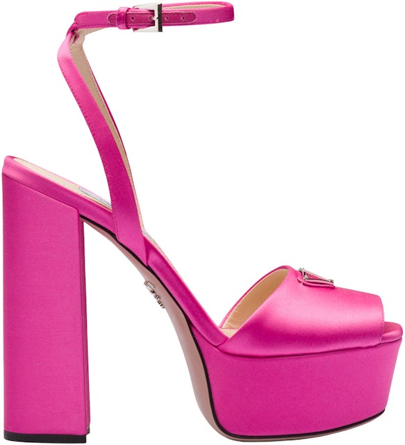 Louis Vuitton Pink Leather Platform Oh Really! Peep Toe Pumps Size