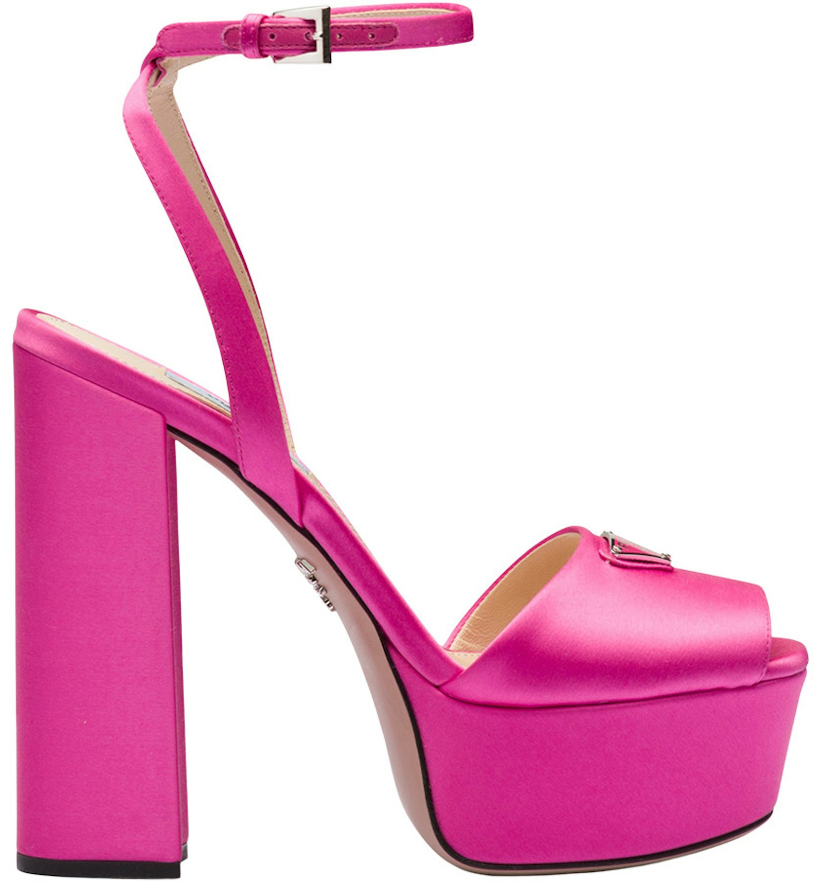 Prada satin platform Clearance