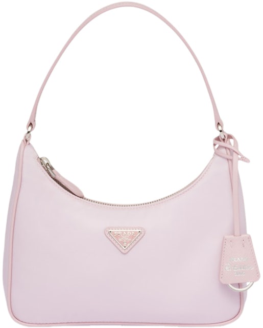 Prada Re-Edition 2005 Re-Nylon Mini Bag, Women, Alabaster Pink