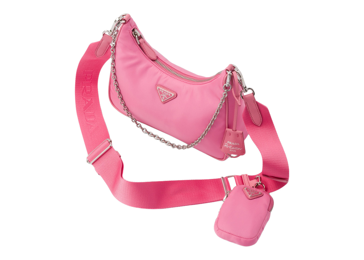 Begonia pink prada online bag