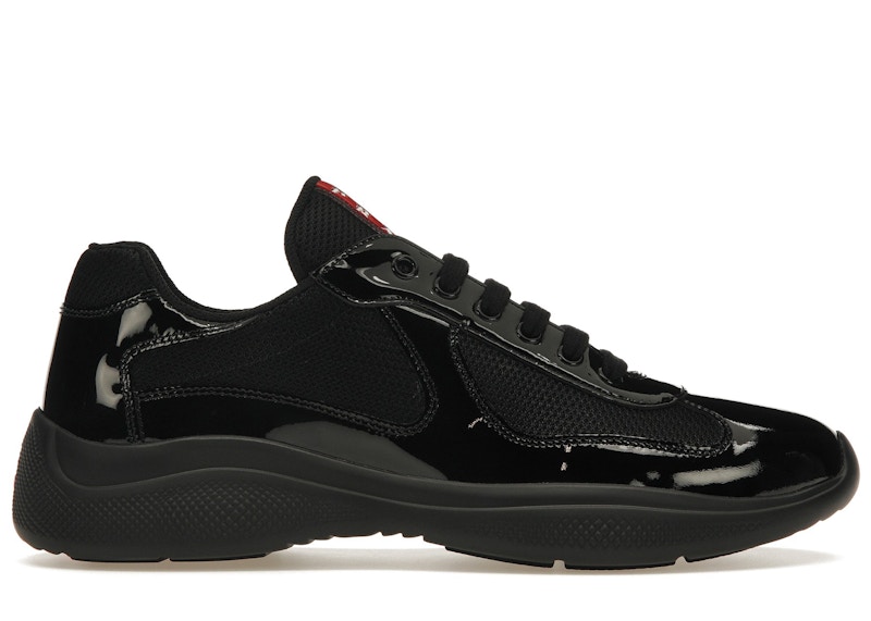 Black and 2024 grey prada sneakers