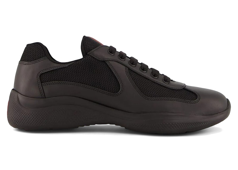 24PF new/PRADA アメリカズカップスニーカー Sneakers Black America's Cup sneakers in black - Prada | Mytheresa
