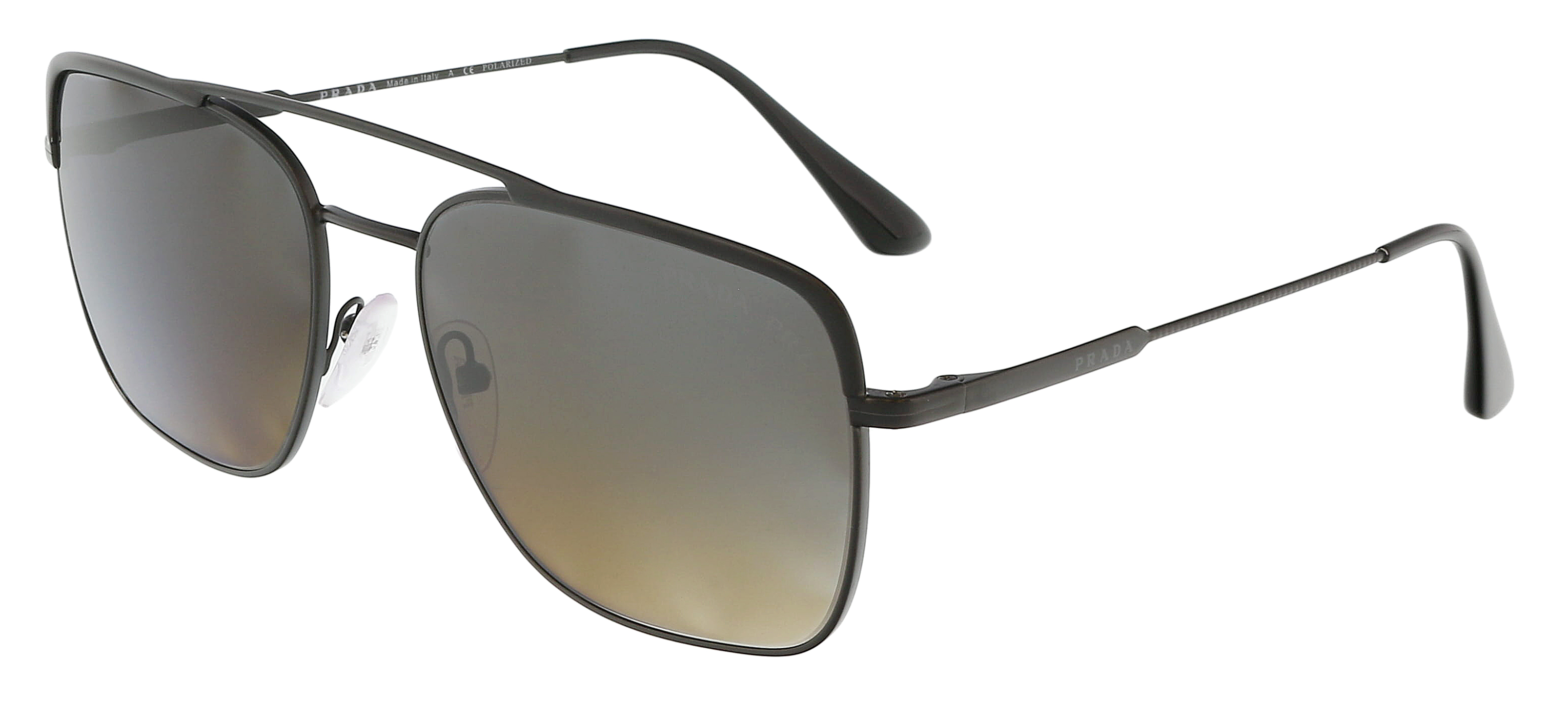 Randolph Aviator Sunglasses - Matte Black Frame with American Gray Lens