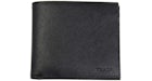 Prada Bi-Fold Wallet Saffiano Leather Bluette