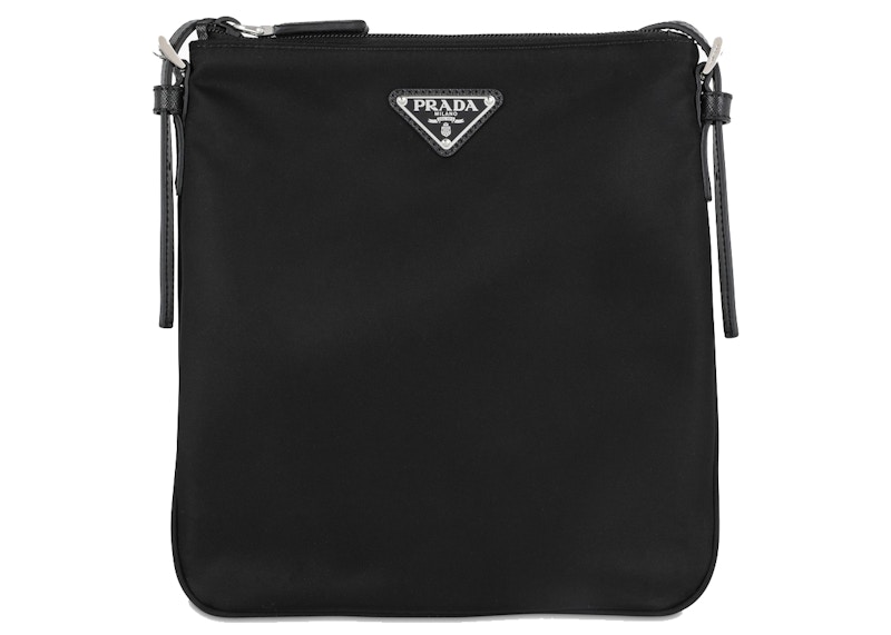 Prada Black Nylon Crossbody Bag Black