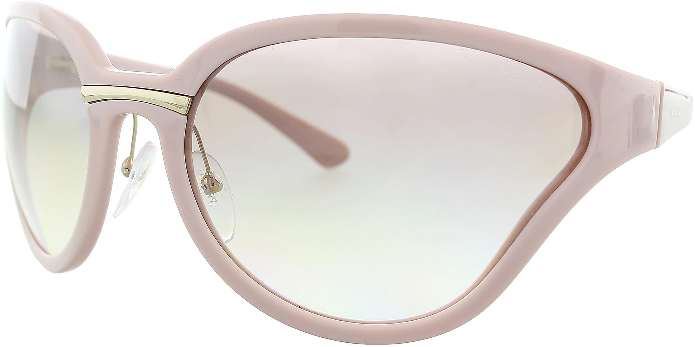 Prada Butterfly Sunglasses Pink (0PR 22VS 5031L0) in Acetate with Gold ...