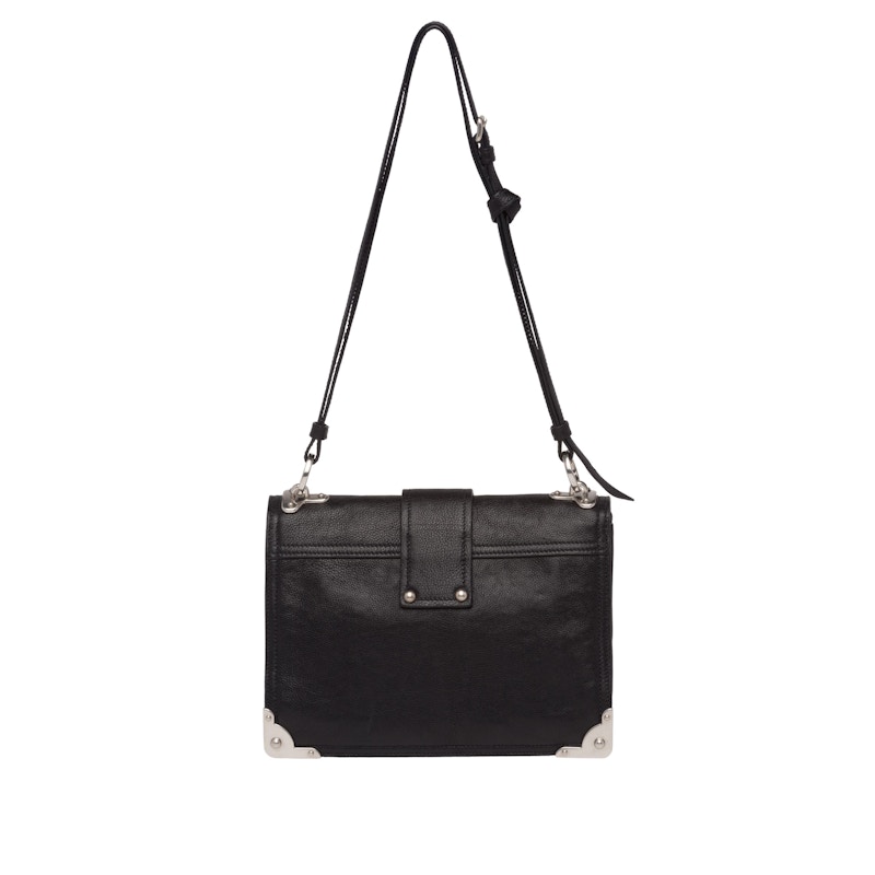 Prada cahier black silver new arrivals