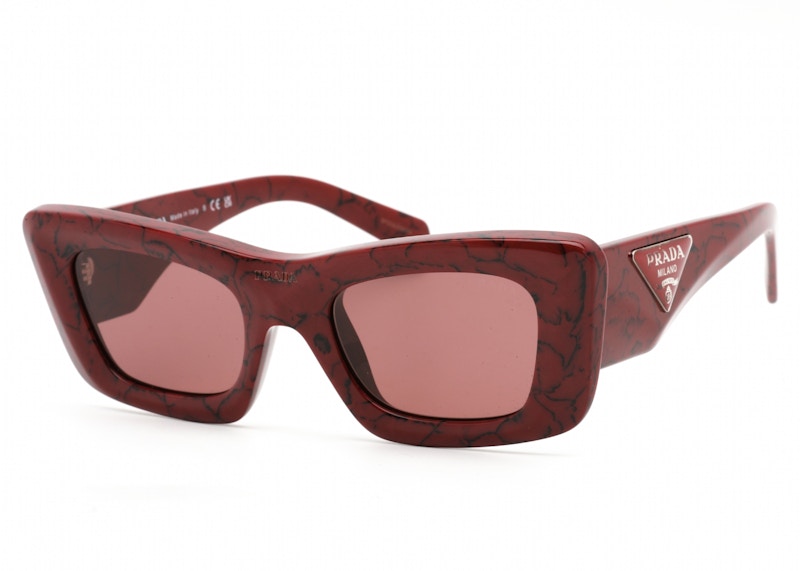 Prada red cat eye hot sale sunglasses