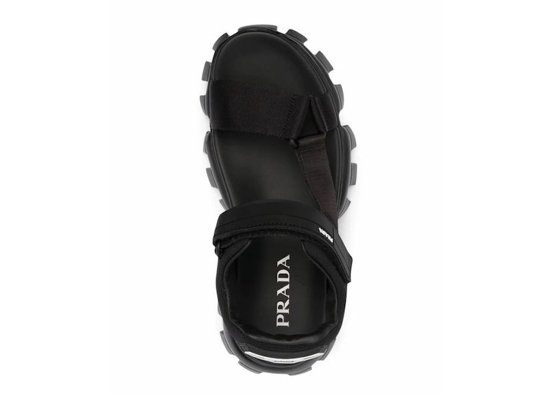 Prada thunder chunky sandals hot sale