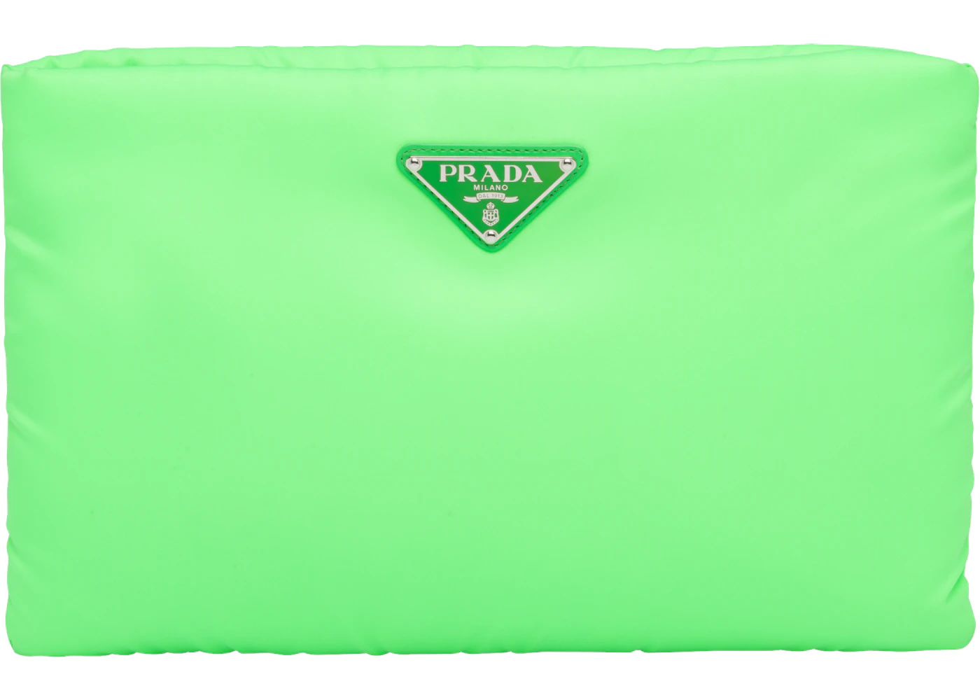 Prada 2025 green clutch