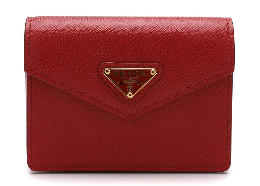 Prada | Bags | Prada Milano Dal 913 Red Ostrich Leather Handbag Purse |  Poshmark