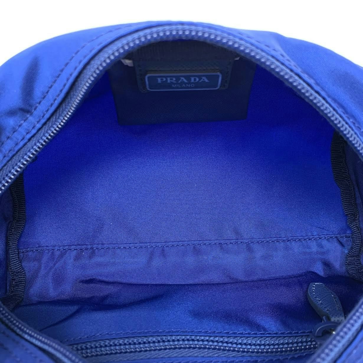 Zippered Toiletry Bag 2 Tone Blue