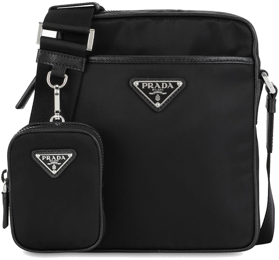 PRADA black nylon cross-body bag – Loop Generation