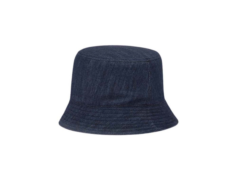 Prada denim bucket discount hat