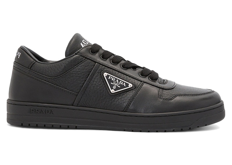 Prada Downtown Low Top Sneakers Black Men's