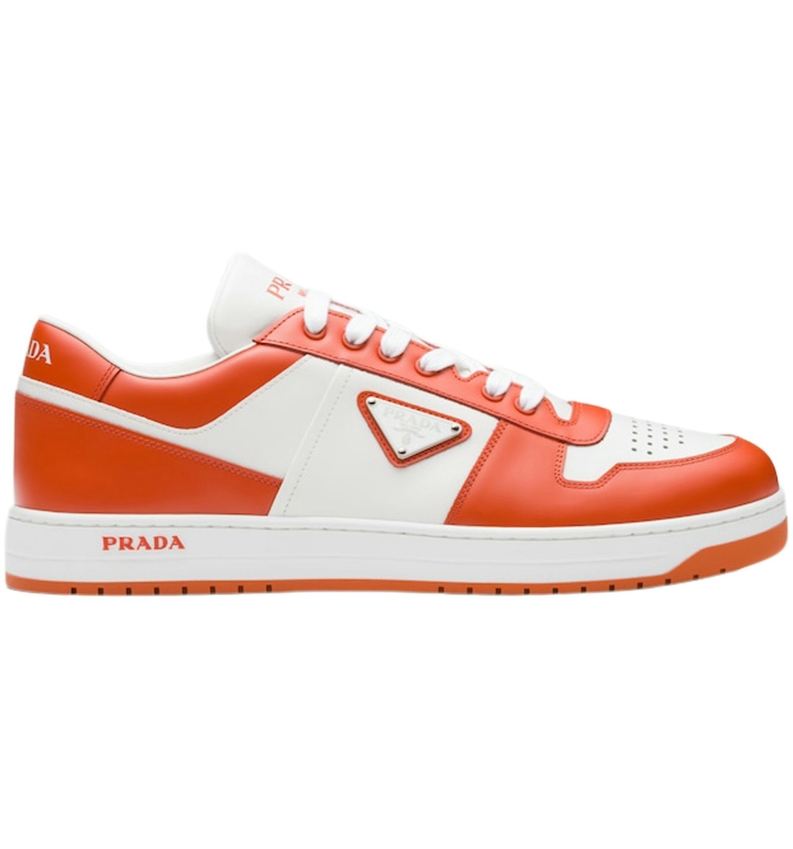 Orange prada trainers Clearance