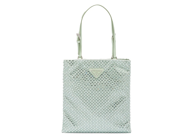 Prada embellished nylon bag new arrivals