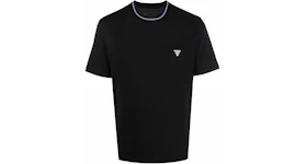 Prada Embroidered Logo T-shirt Black