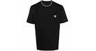 Prada Embroidered Logo T-shirt Black