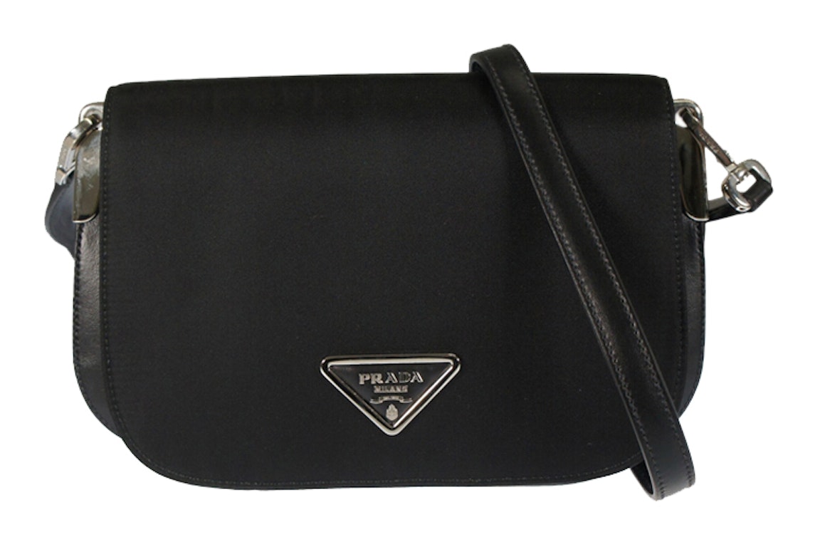Pre-owned Prada Flap Shoulder Bag Black