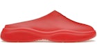 Prada Goma Espuma Mule Rojo