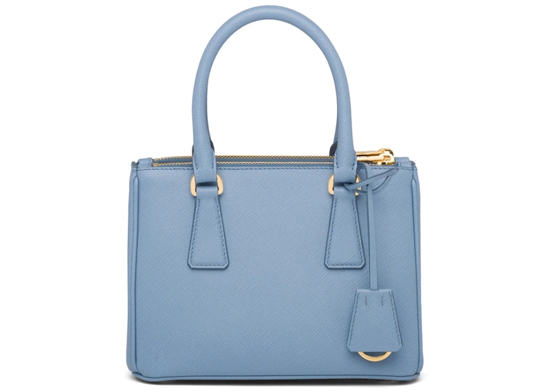 Blue prada discount saffiano bag