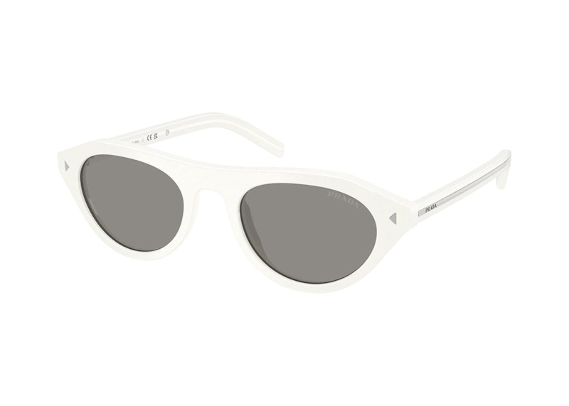 Women's Prada Irregular Sunglasses in Talc (Pr_B15S_17K80R_51Mm)