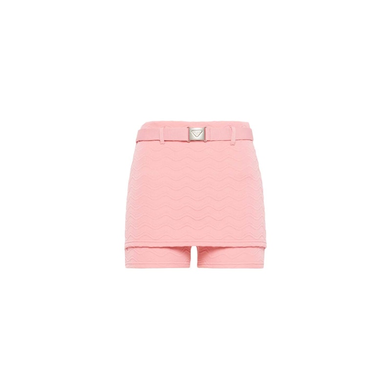ショートパンツ PRADA Pastel Pink Cotton Shorts Prada Pastel Pink Cotton Shorts | Balardi