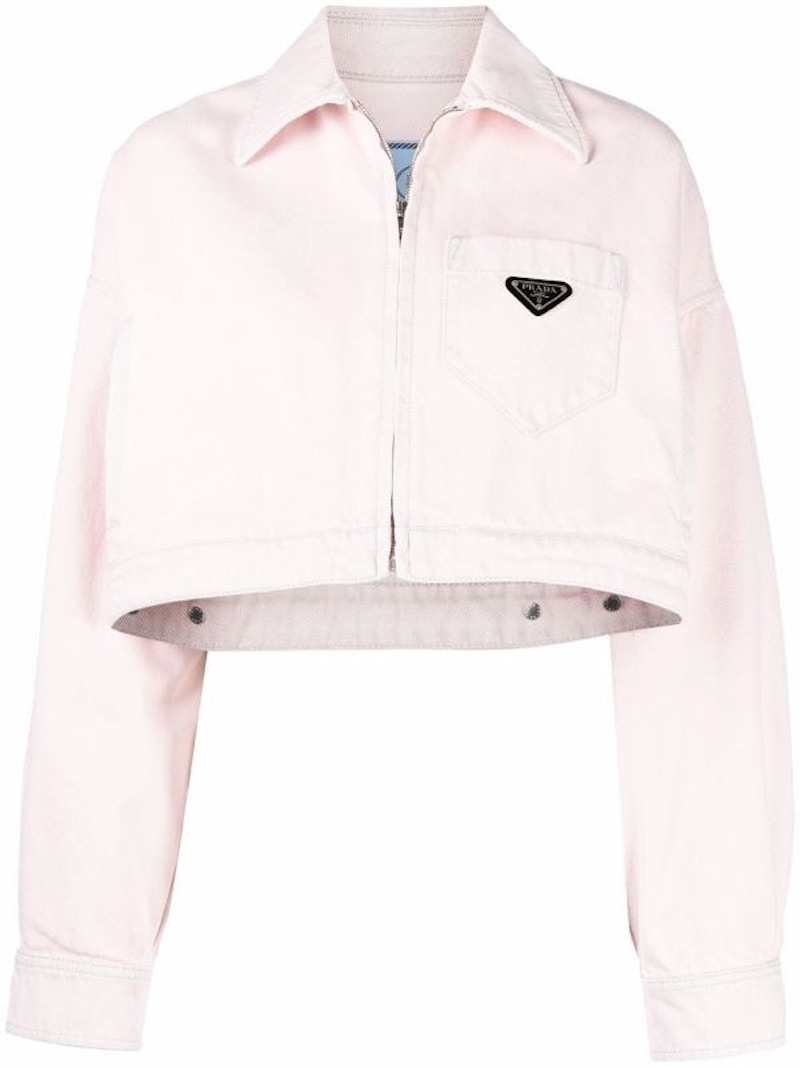 Prada pink outlet jacket