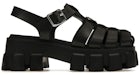 Sandalias Prada Monolith Foam Rubber 55mm Negro