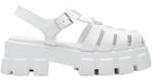Sandalias Prada Monolith Foam Rubber 55mm Blanco