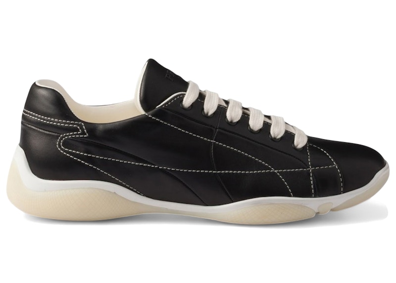 Prada Nappa Leather Sneakers Black Men's - 2EE429_038_F0632 - US
