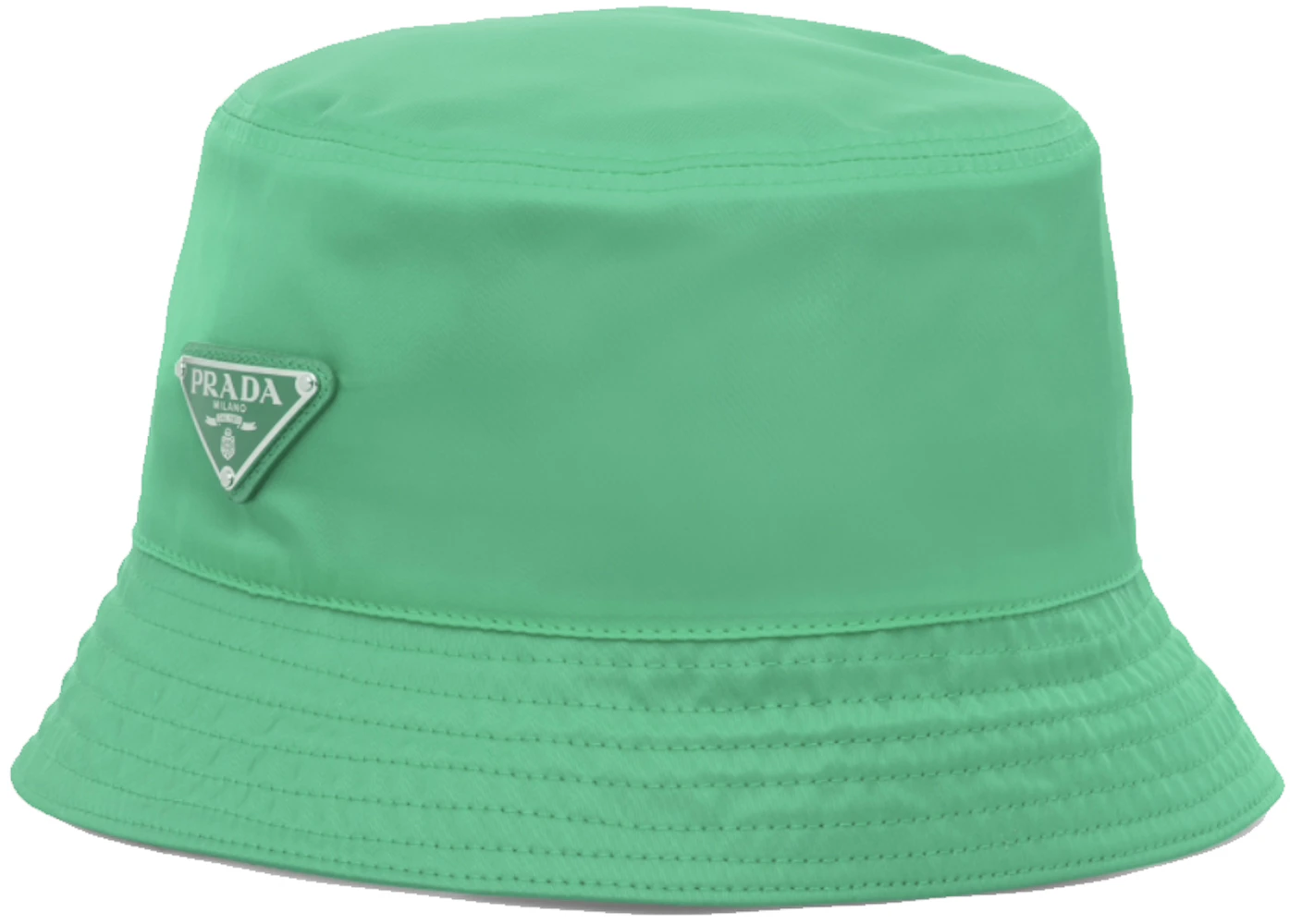 Prada Nylon Bucket Hat Mint Green - Mens, Size L