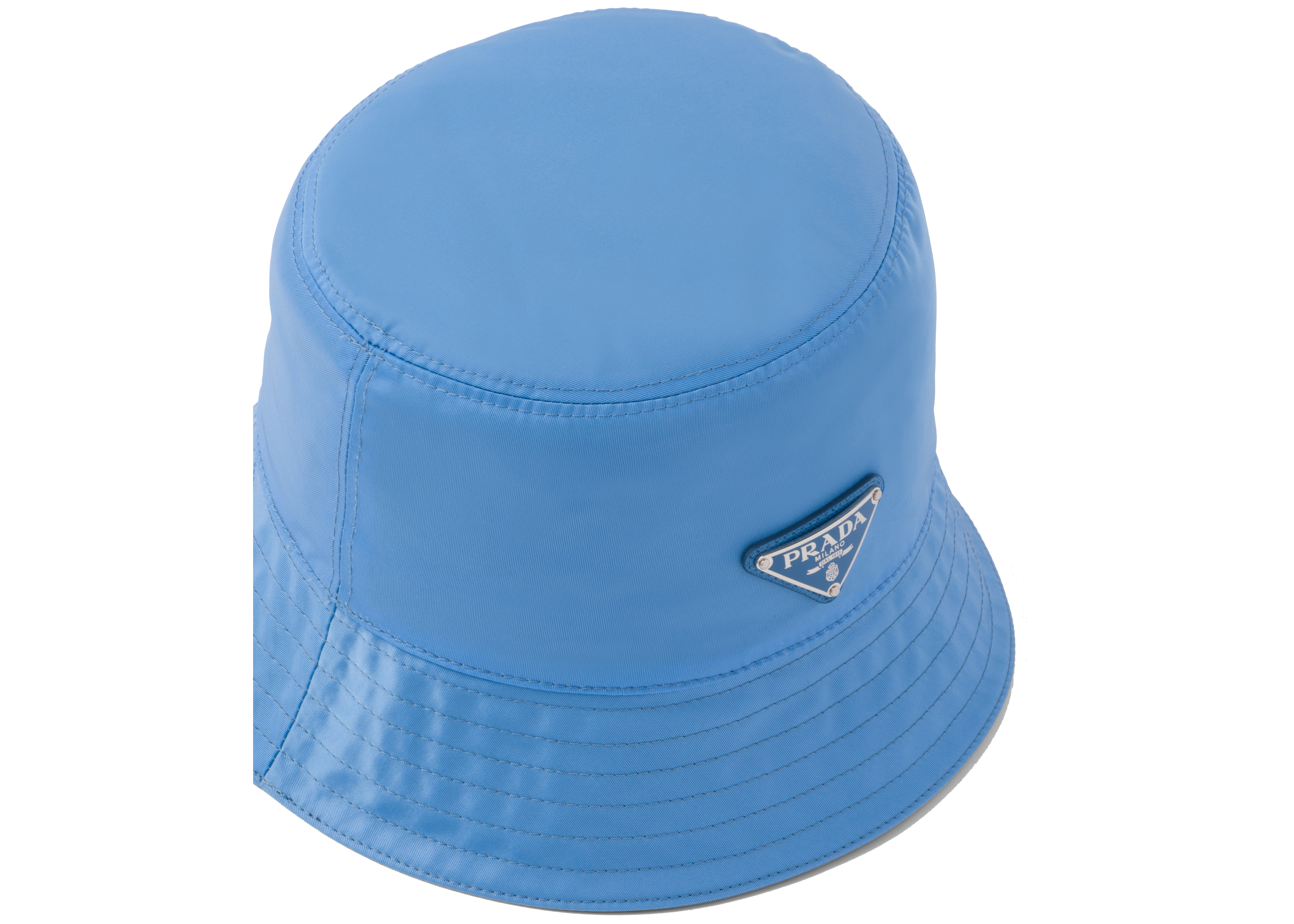 Prada Re-Nylon bucket hat - White