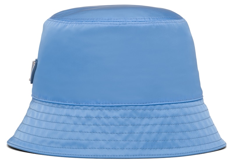 Prada Nylon Bucket Hat Periwinkle Blue in Nylon with Silvertone