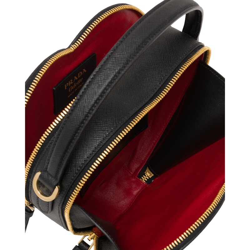 Prada odette heart online bag price