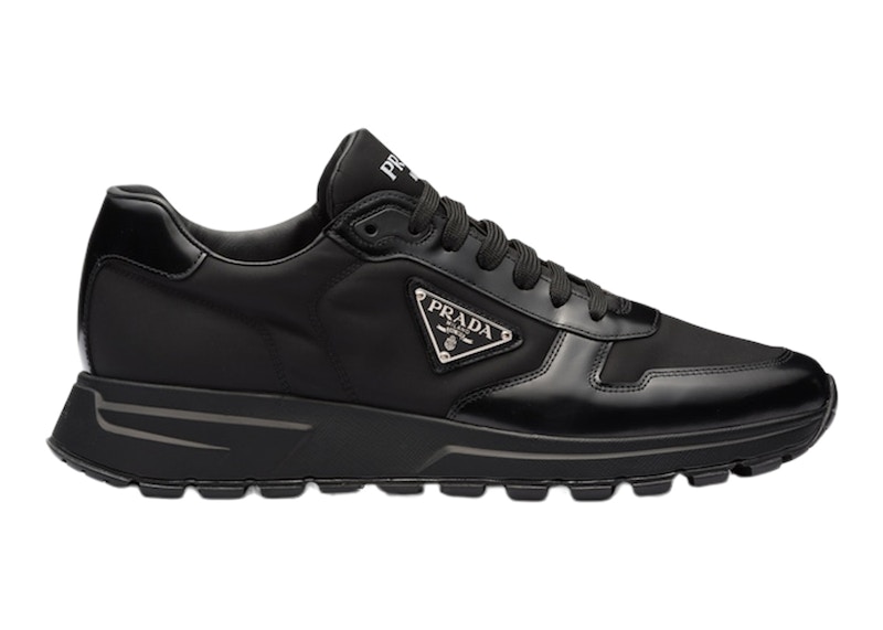 Mens black best sale prada sneakers