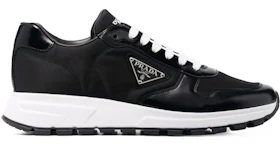 Prada PRAX 01 Sneakers Re-Nylon Brushed Leather Black White