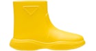 Prada Pull-On Botines de lluvia Sunny Amarillo Rubber