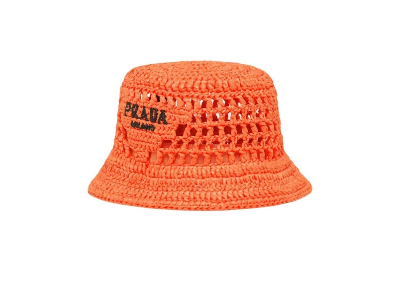 Prada nude bucket discount hat