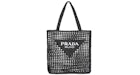 Bolso de mano Prada Raffia Negro